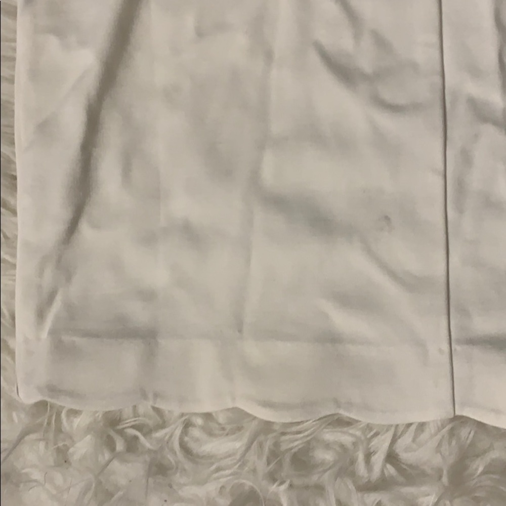 For Love & Lemons White Scallop Dress Rosarita - Picture 5 of 5